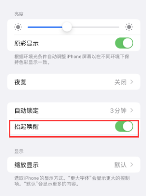 思礼镇苹果授权维修站分享iPhone轻点无法唤醒怎么办