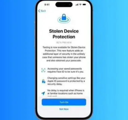思礼镇苹果授权维修店分享被盗设备保护功能开启方法 