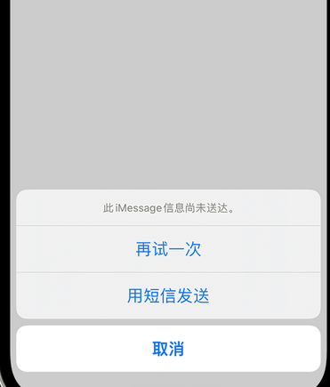 思礼镇apple维修iPhone上无法正常发送iMessage信息