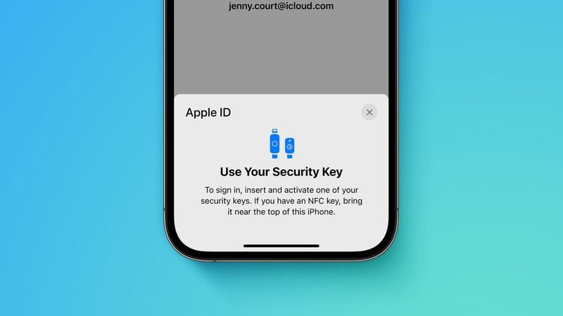 思礼镇苹果手机维修分享iOS 16.3 新增的 Apple ID 的安全密钥有什么功能 